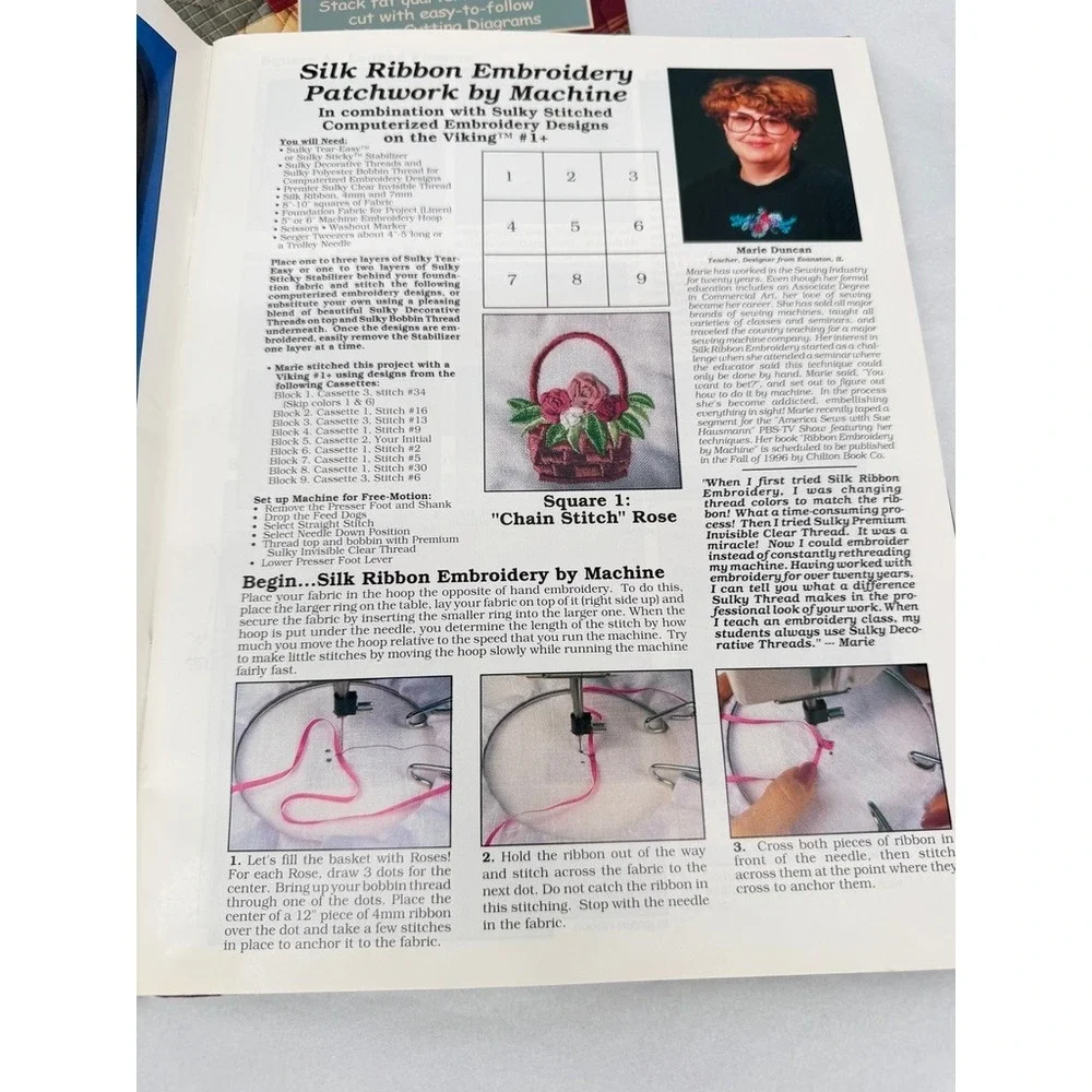 Quilting Book Mixed Lot of 4 Machine Quilting Primer Sewing Craft DIY Hobby